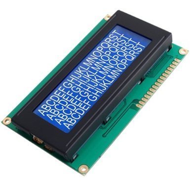 ESUMIC LCD Module for Arduino 20 x 4, White on Blue, based on the popular HD44780 controller