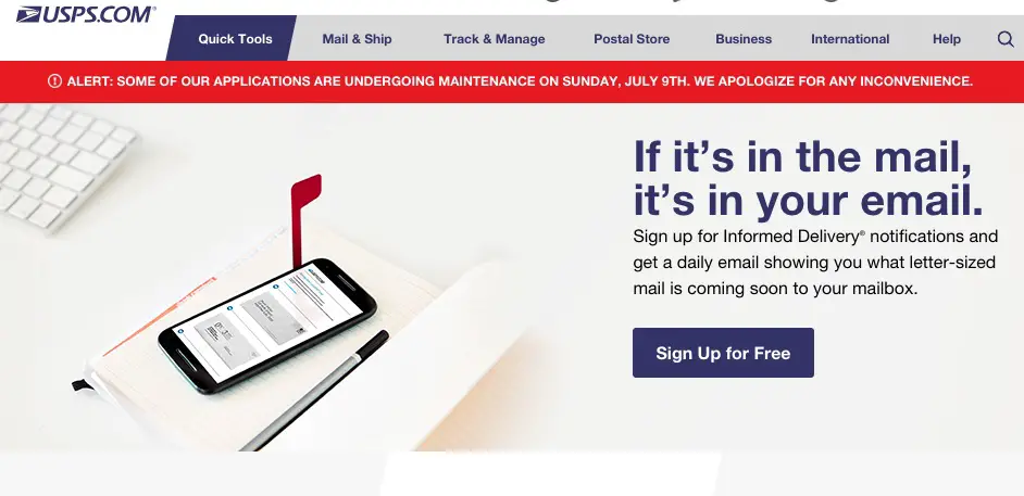 Informed Delivery Usps