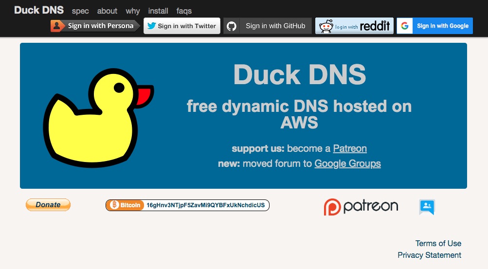 Duck dns home assistant настройка