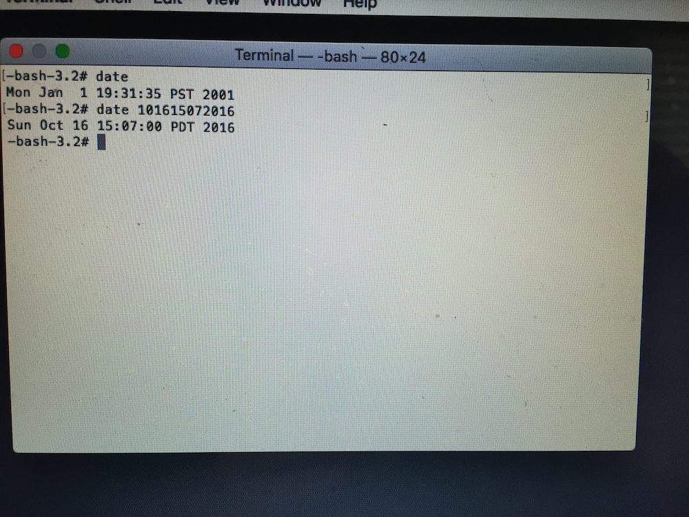 date utility fix for photos mac shell command