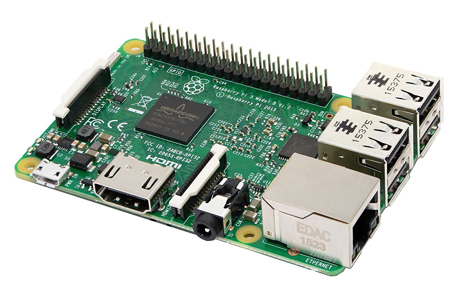 Raspberry Pi 3 Model B Motherboard