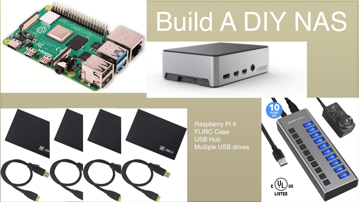 Build A Multi Drive Nas With Raspberry Pi 4 And Several Usb Drives 0254