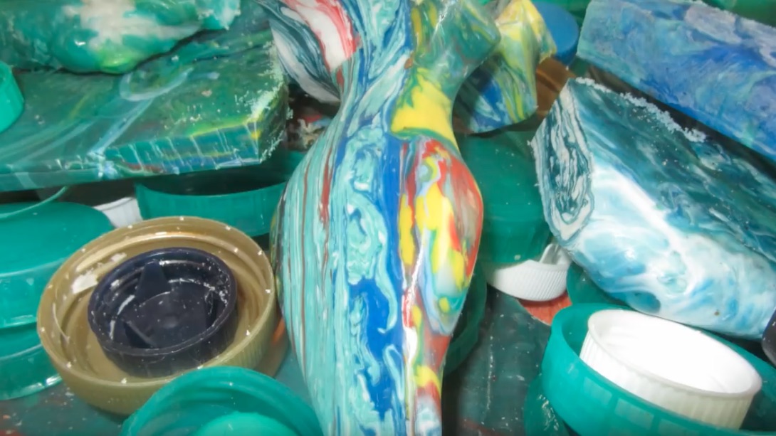 Marbling with Spray Paint - PROJECT FAIL! - Polished Habitat